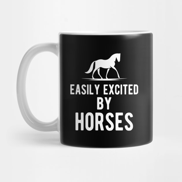 Horse - Easily excited by horses by KC Happy Shop